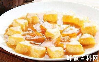 饮食搭配：蜂蜜拌豆腐会导致腹泻
