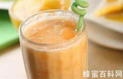 蜂蜜加橙汁 黄脸也变红润