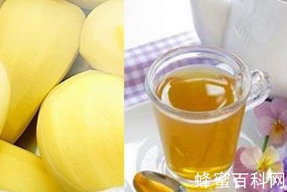 缓解胃溃疡食谱：蜂蜜配土豆